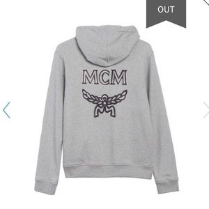 MCM grey heathered hoodie